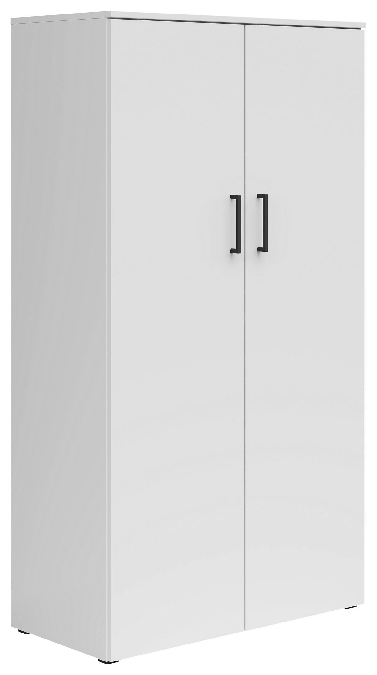 Schrank Multi-Stauraum Typ 35 weiß B/H/T: ca. 80x147x40 cm Multi-Stauraum Typ 35 - weiß (80,00/147,00/40,00cm)
