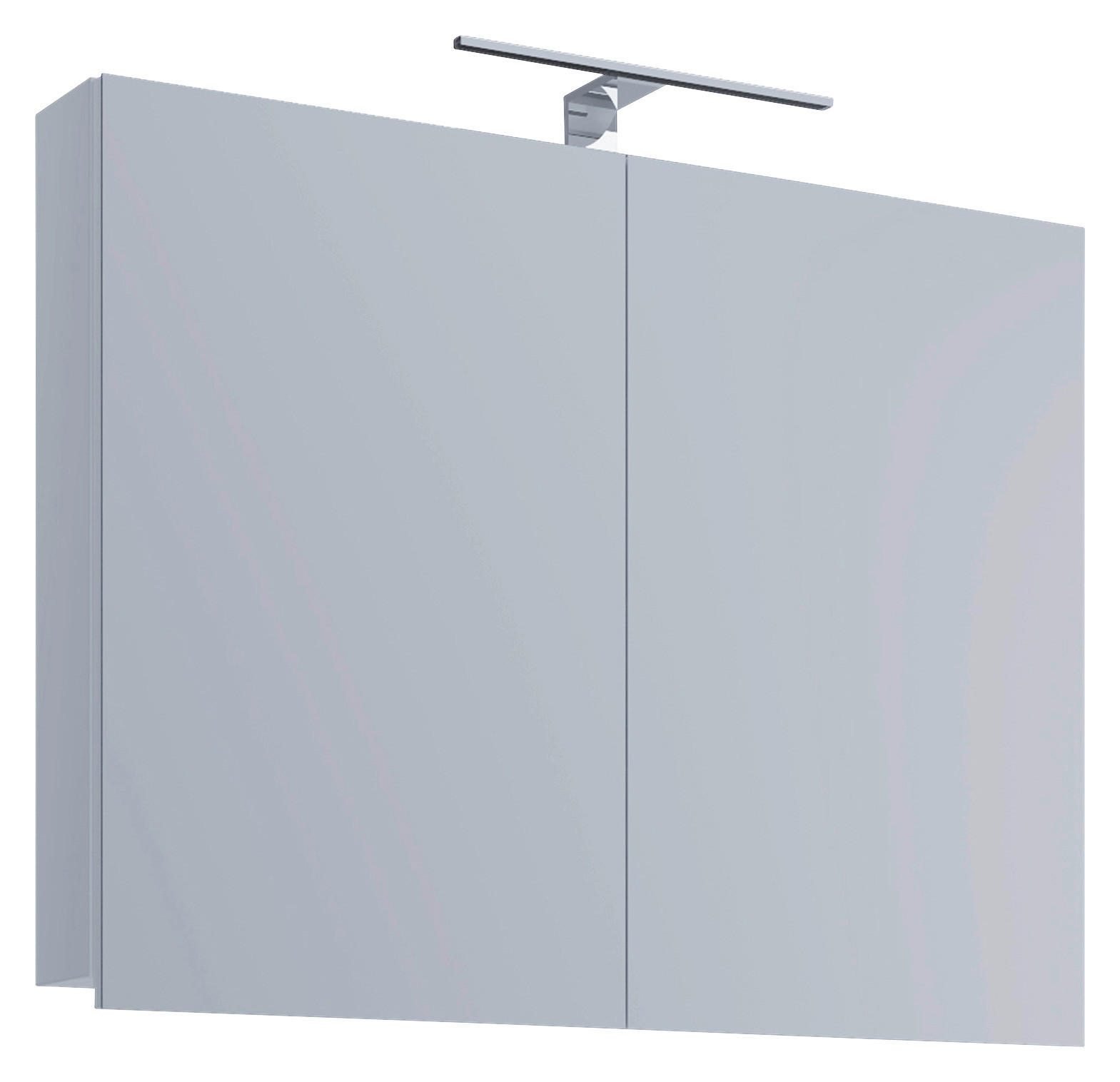 Spiegelschrank Badinos weiß B/H/T: ca. 80x62x12 cm Badinos - weiß (80,00/62,00/12,00cm) - VCM Möbel
