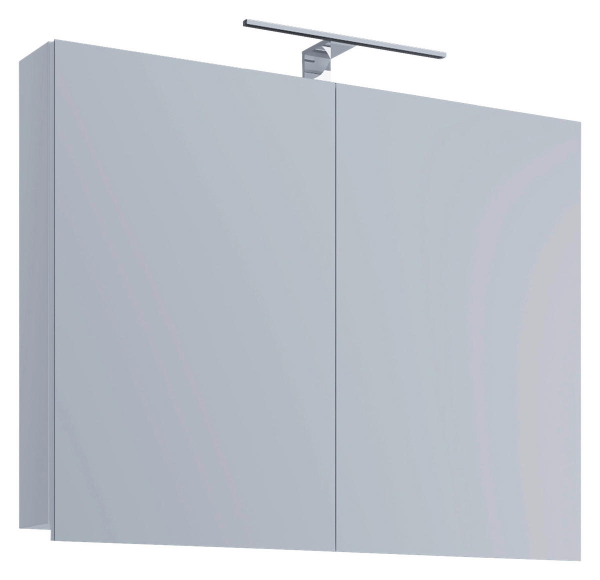 Spiegelschrank Badinos weiß B/H/T: ca. 80x62x12 cm Badinos - weiß (80,00/62,00/12,00cm) - VCM Möbel
