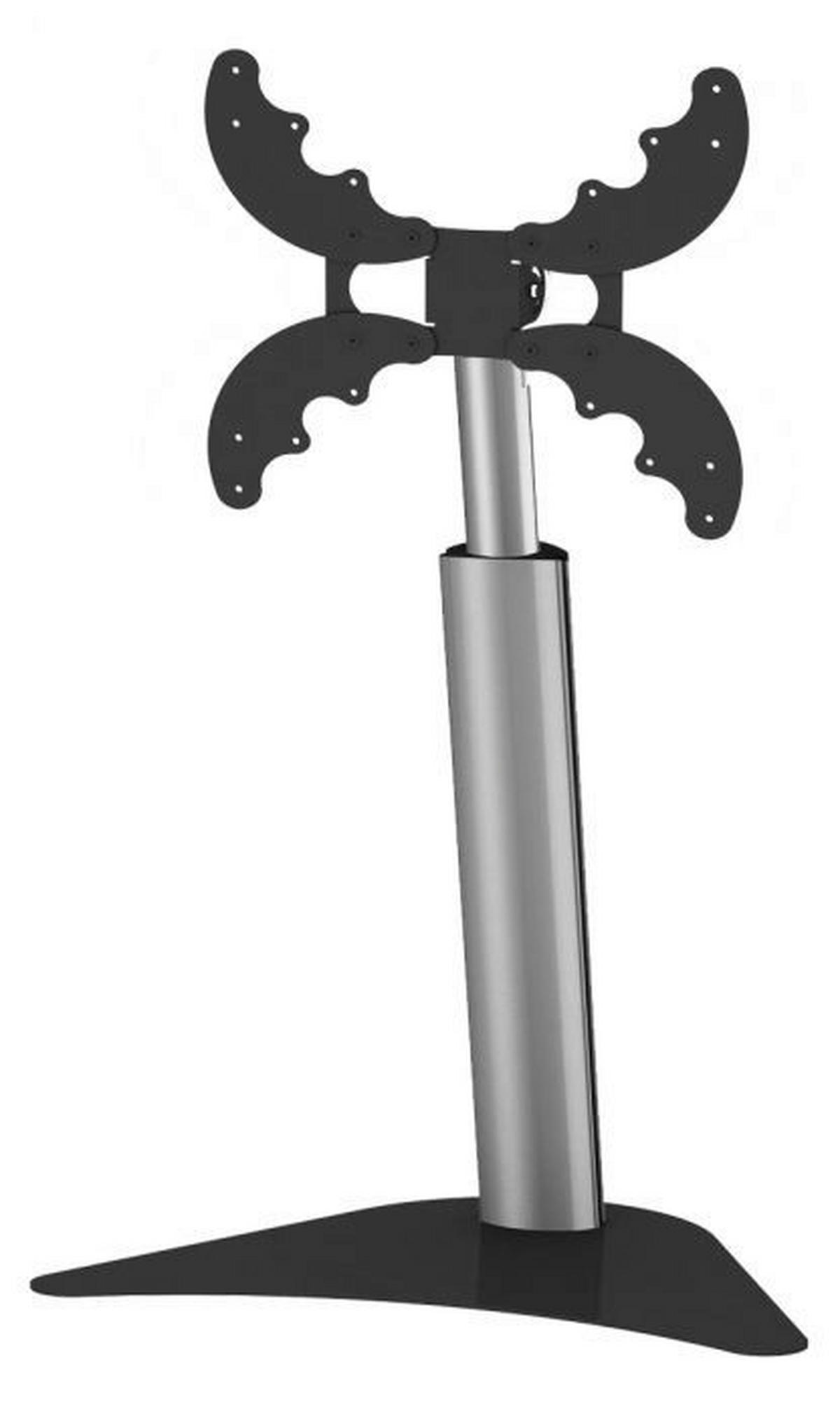 VCM TV-Ständer silber schwarz TV-Ständer Coscal - schwarz/silber - VCM