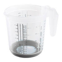 keeeper Messbecher grau H/D: ca. 14x13,5 cm Messkanne_Massimo - grau (13,50/14,00cm) - keeeper