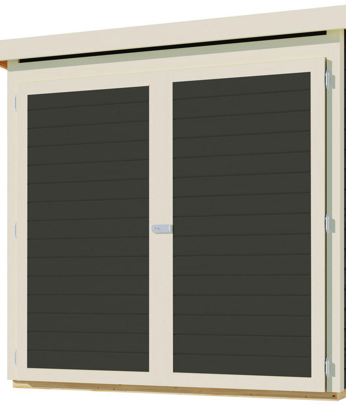 Karibu Fahrradgarage Jimmy anthrazit B/H/T: ca. 163x167x216 cm Jimmy - anthrazit (163,00/167,00/216,00cm) - Karibu