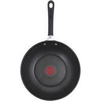 Tefal Wokpfanne Jamie Oliver schwarz Edelstahl D: ca. 28 cm Jamie Oliver - schwarz (28,00cm) - Tefal