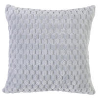 Dekokissen Wabe Wabe - silber (45,00/45,00cm) - POCOline