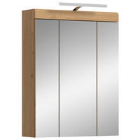 Spiegelschrank Scout Eiche Artisan Nachbildung salbei Nachbildung B/H/T: ca. 60x79x37 cm Scout - Eiche/salbei (60,00/79,00/37,00cm) - xonox.home