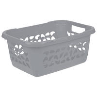 keeeper Wäschekorb grau B/H/L: ca. 40x23x55 cm Wäschekorb_Jost 32l - grau (55,00/40,00/23,00cm) - keeeper