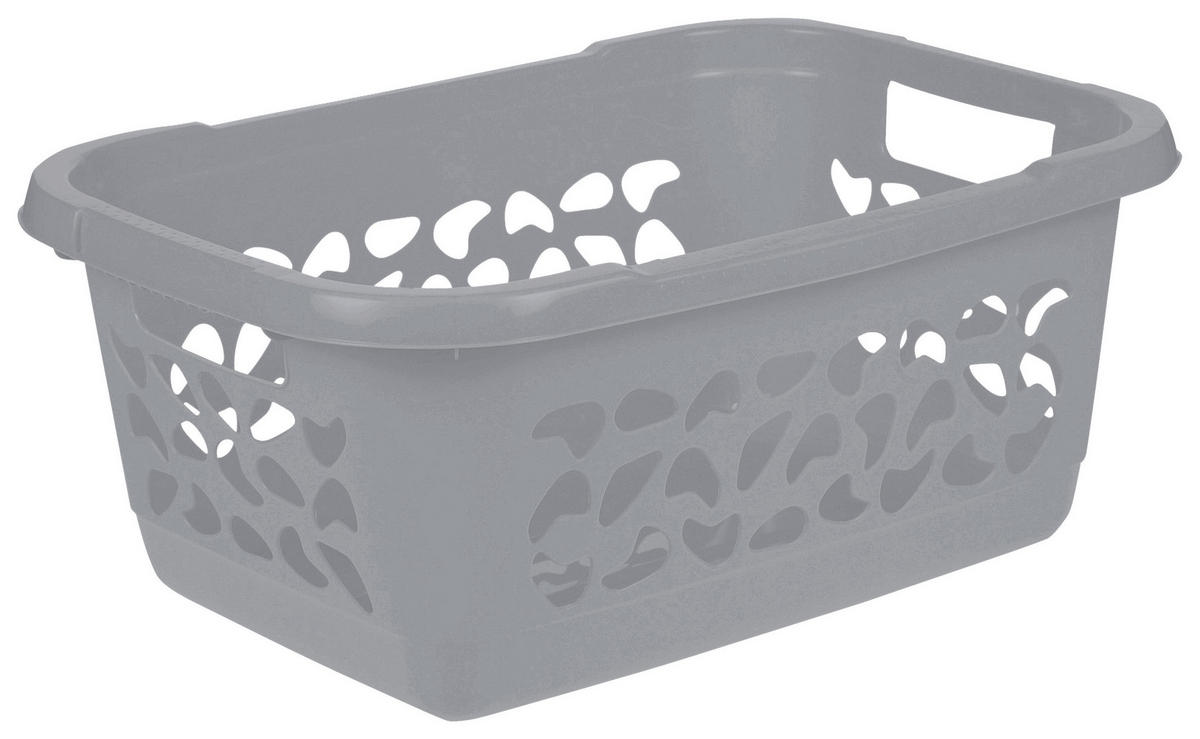 keeeper Wäschekorb grau B/H/L: ca. 40x23x55 cm Wäschekorb_Jost 32l - grau (55,00/40,00/23,00cm) - keeeper