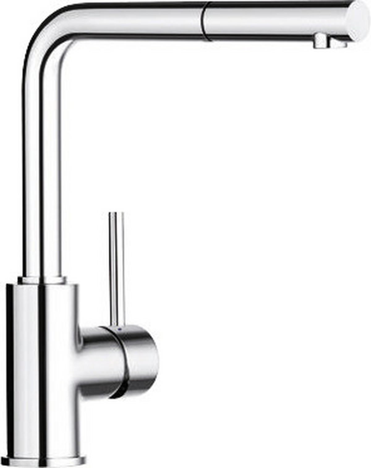 BLANCO Armatur Mila Chrom Chrom B/H/T: ca. 10,8x29,6x25,2 cm Mila - Chrom (10,80/29,60/25,20cm) - BLANCO
