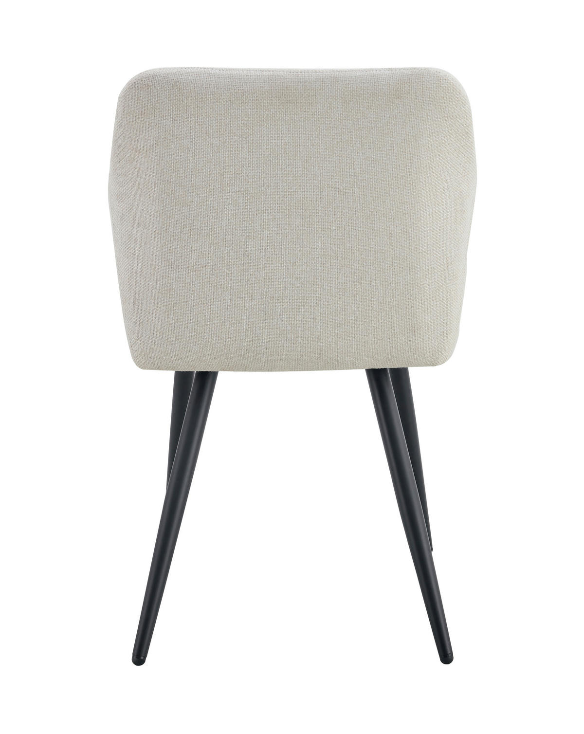 Stuhl LEA, 2er Set creme schwarz Webstoff B/H/T: ca. 56x83x60 cm LEA, 2er Set - creme/schwarz (56,00/83,00/60,00cm) - xonox.home