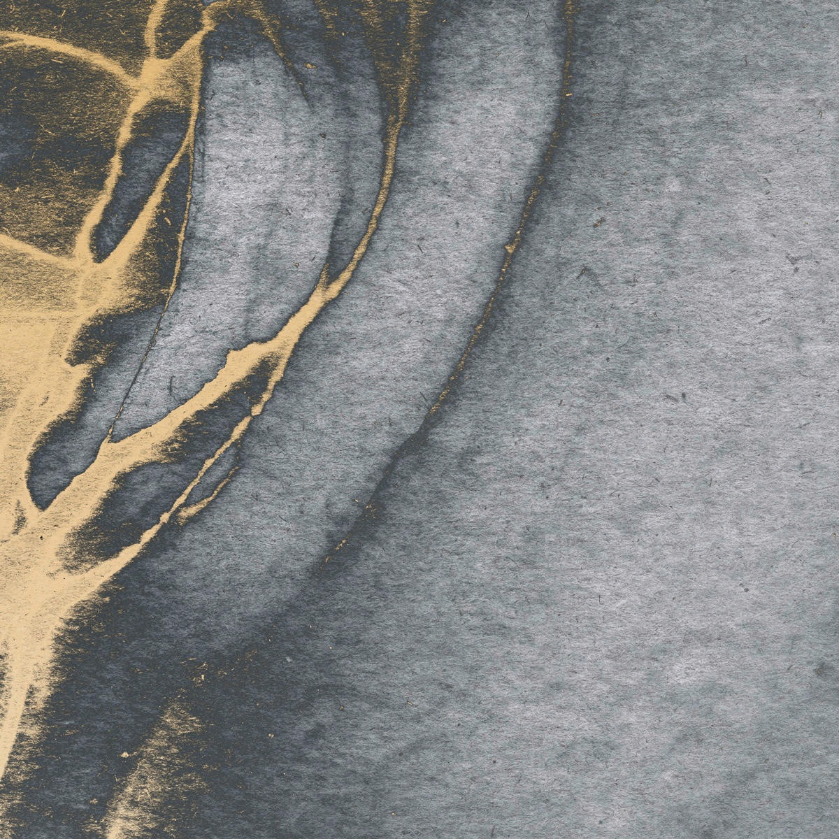 Komar Fototapete Ink Gold Fluid B/L: ca. 300x280 cm Ink Gold Fluid - (300,00/280,00cm) - Komar