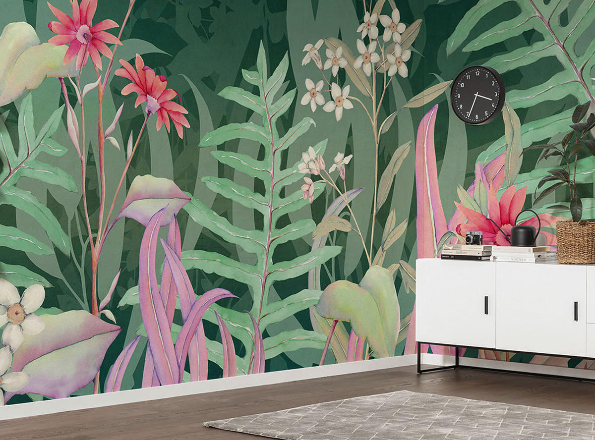 Komar Fototapete The Flower Duet B/L: ca. 400x250 cm The Flower Duet - (400,00/250,00cm) - Komar