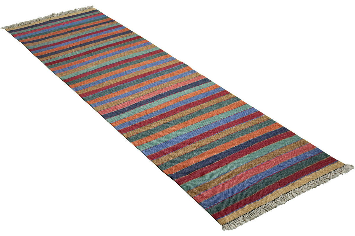 Teppich multicolor B/L: ca. 58x200 cm Teppich Kelim Gashgai - multicolor (58,00/200,00cm)