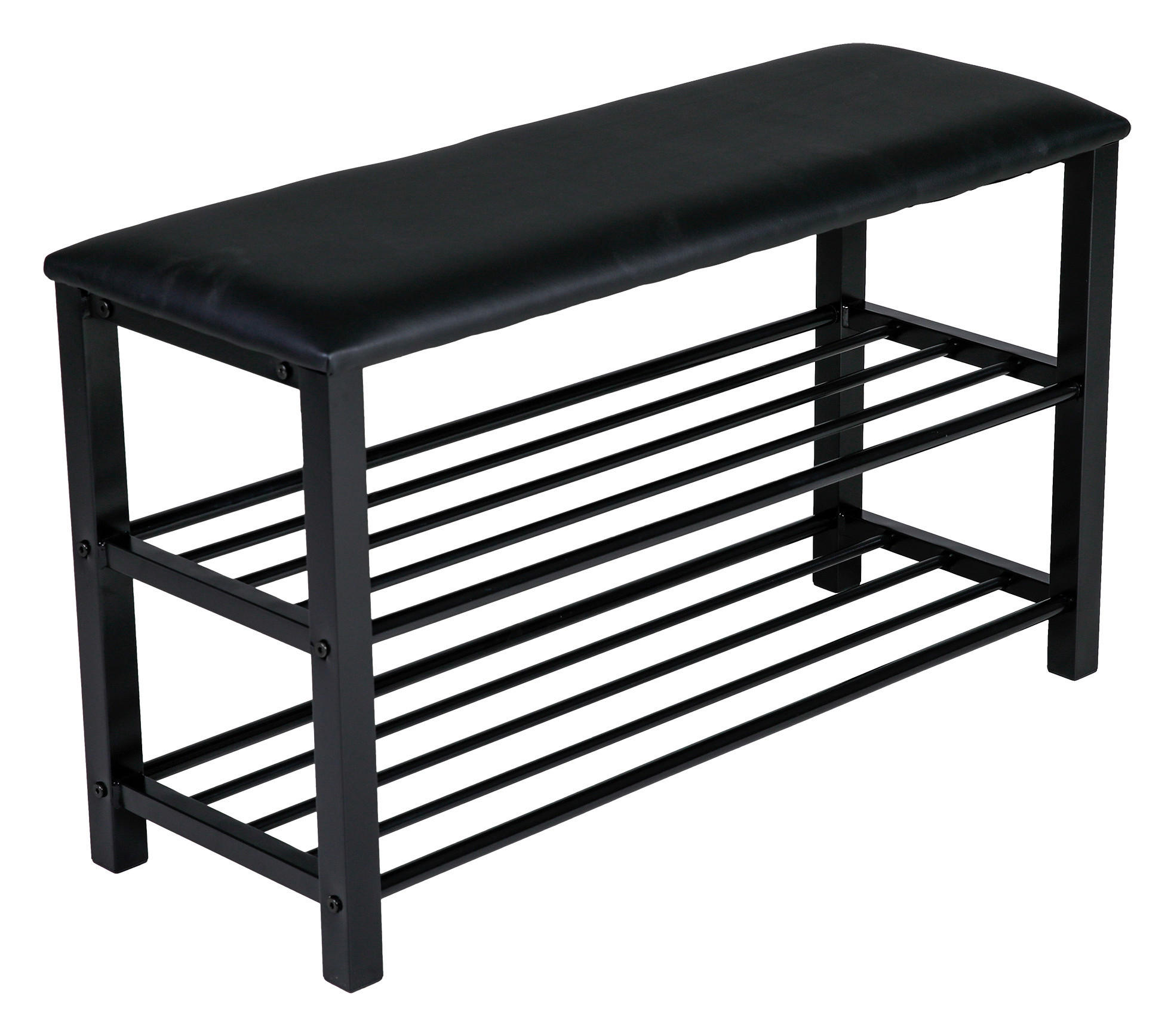 POCOline Sitzbank Sitzbank - schwarz (78,00/48,00/30,00cm)