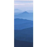 Komar Fototapete Blue Mountain  Panel B/L: ca. 100x250 cm Blue Mountain  Panel - (100,00/250,00cm) - Komar