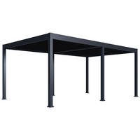 Paragon Outdoor Pergola Grand Tuscan anthrazit Aluminium B/H/L: ca. 599x256x370 cm Grand Tuscan - anthrazit (370,00/599,00/256,00cm) - Paragon Outdoor
