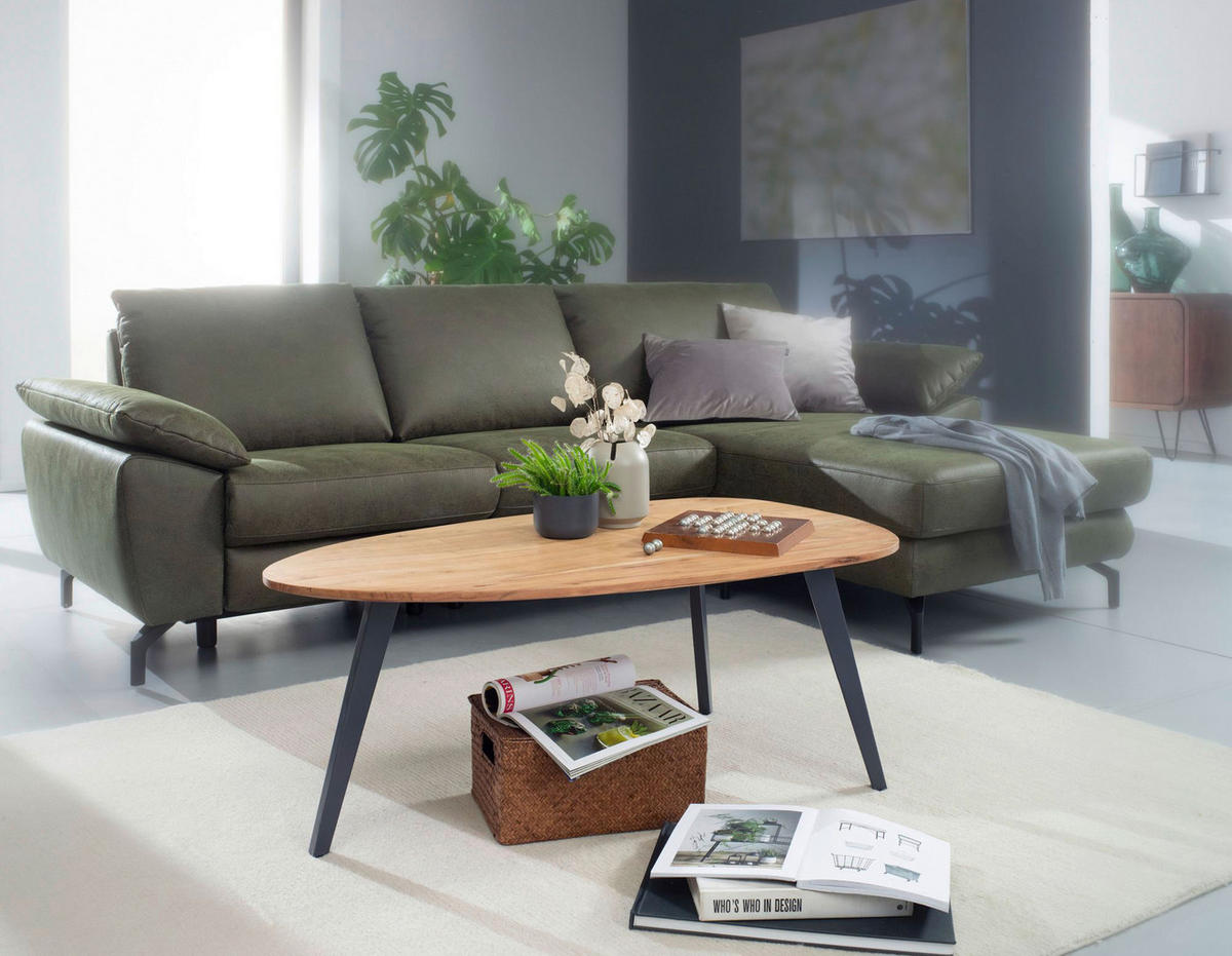 Couchtisch braun B/H/T: ca. 60x45x110 cm Couchtisch - braun (60,00/45,00/110,00cm) - Wohnling