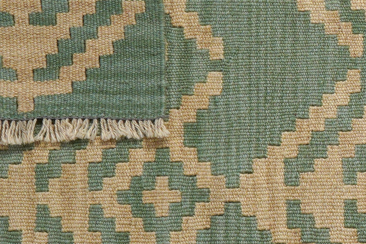 PersaTepp Teppich Kelim Gashgai grün B/H/L: ca. 61x1x88 cm Kelim Gashgai - grün (88,00/61,00/1,00cm) - PersaTepp