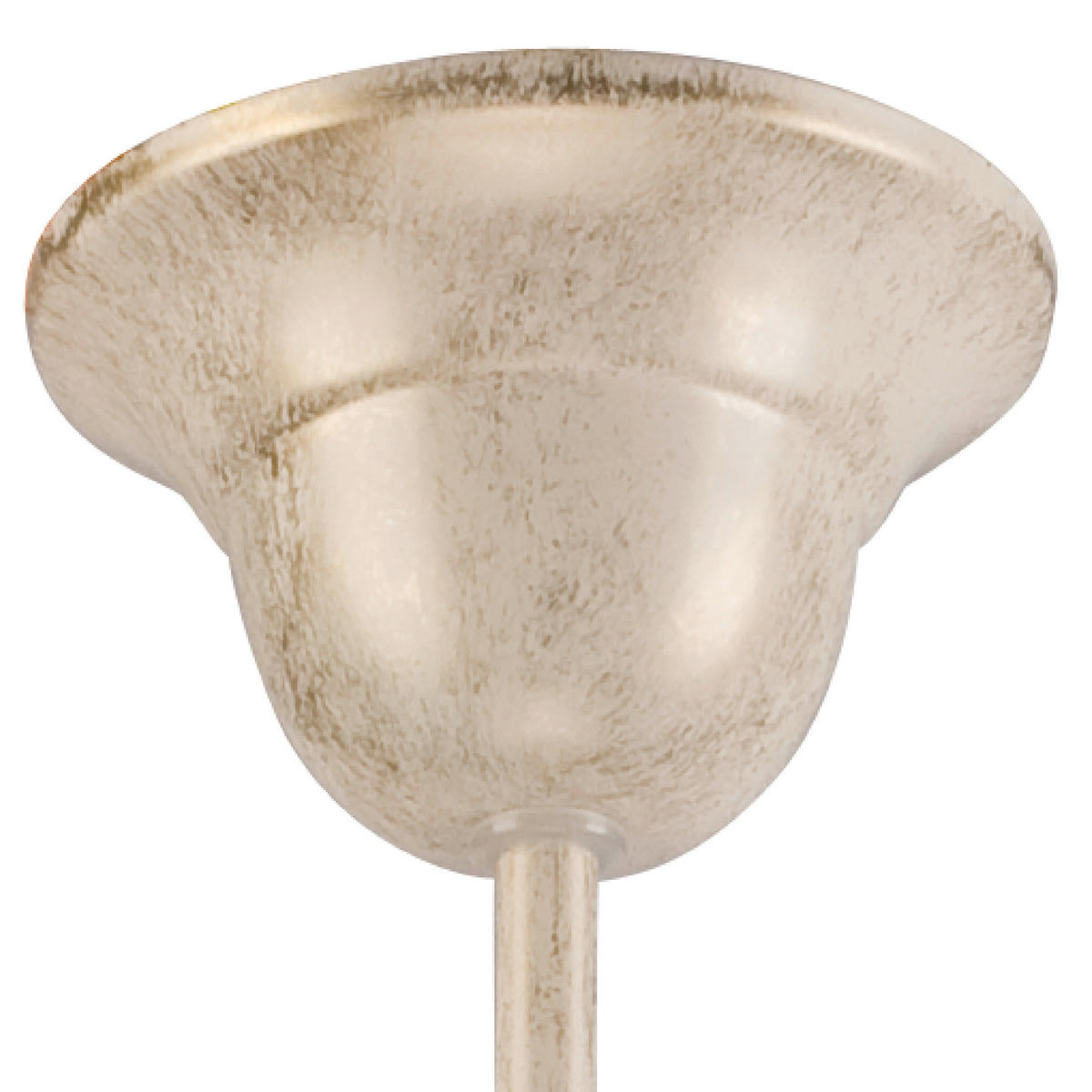 Lamkur Pendelleuchte RETRO II 19192 weiß Glas Stahl H/L: ca. 73x41 cm E27 3 Brennstellen Retro II - weiß (41,00cm) - Lamkur
