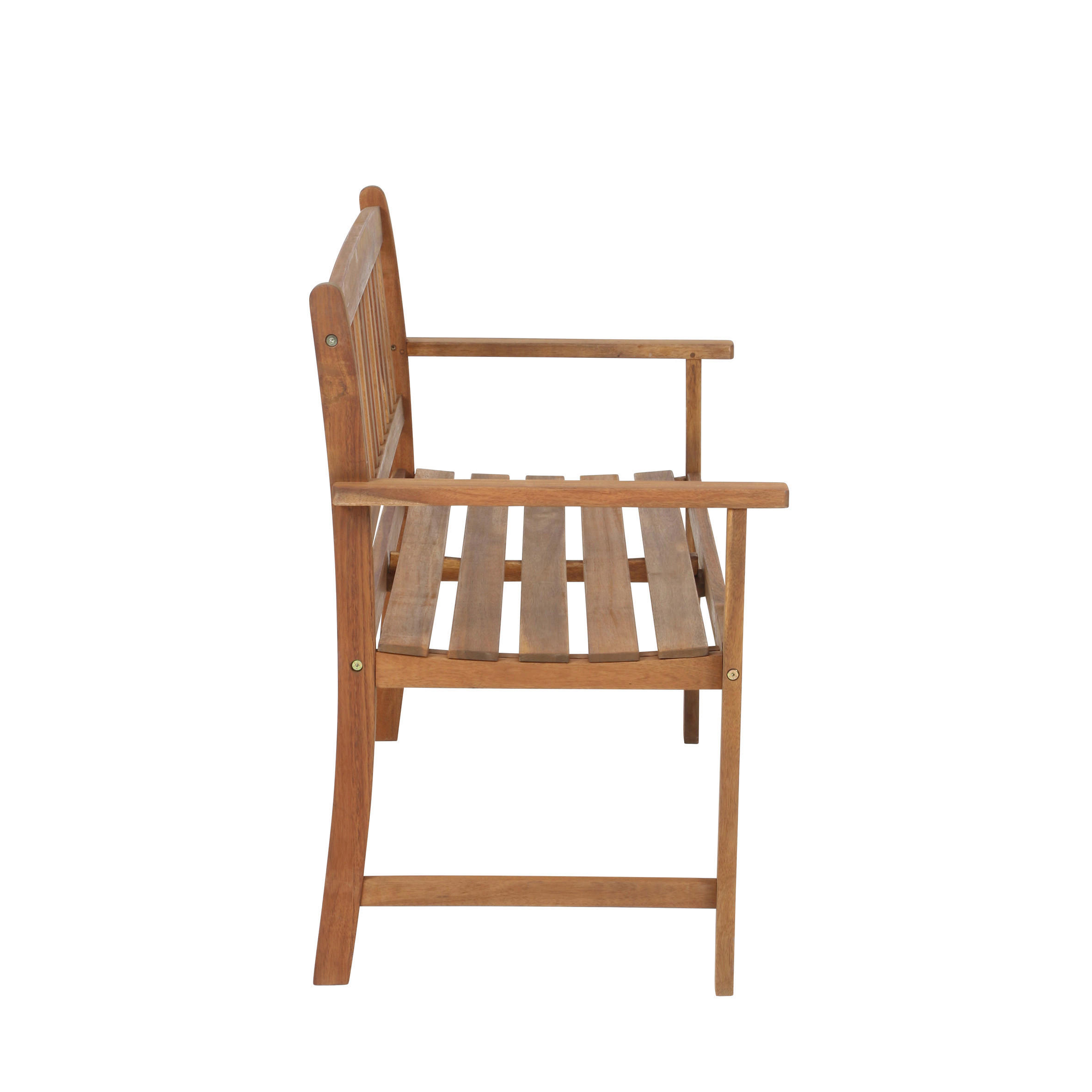 Greemotion Gartenbank Borkum braun Akazie B/H/L: ca. 60x10,5x112 cm Borkum - braun (112,00/60,00/10,50cm) - Greemotion