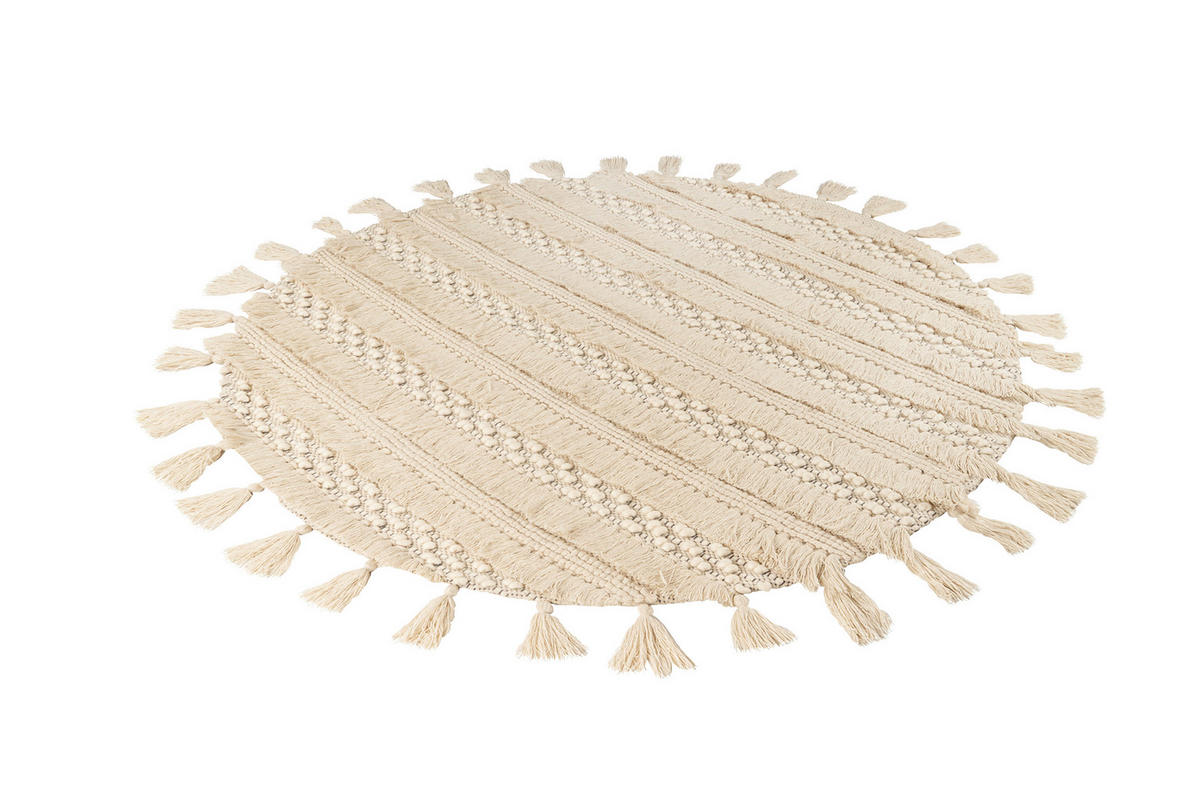 360Living Teppich Bohist natur B/L/D: ca. 160x300x160 cm Bohist - natur (160,00/300,00cm) - 360Living