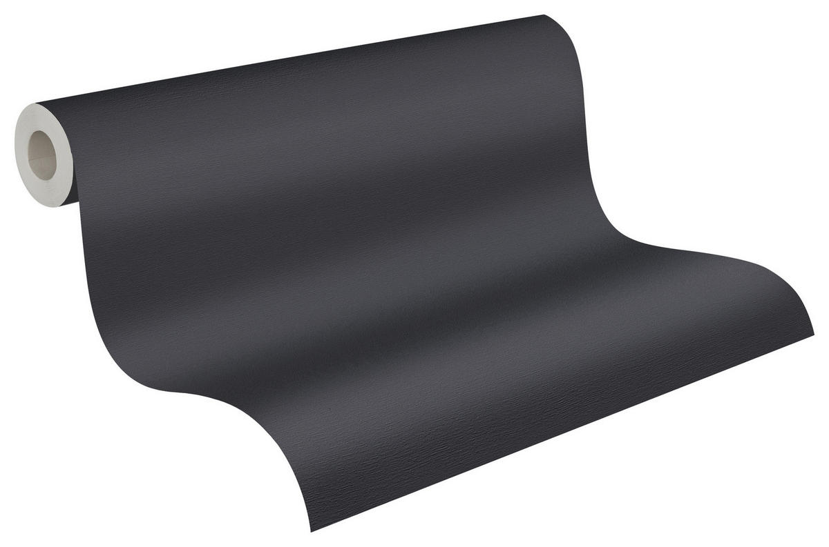 A.S.Creation Vliestapete schwarz B/H/D: ca. 53x1005x8,4 cm Vliestapete - schwarz (8,40/1005,00cm) - A.S.Creation