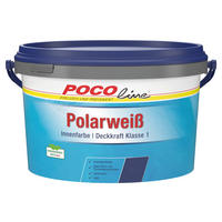 POCOline Raumfarbe weiß ca. 5 l Raumfarbe_Polarweiß 5l - weiß (5,00l) - POCOline