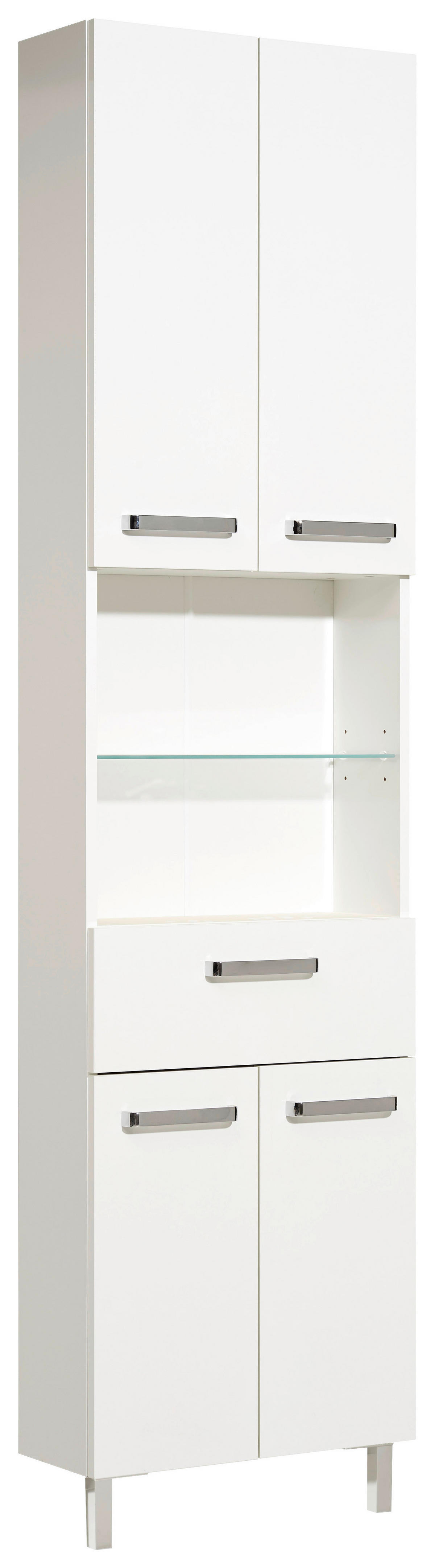 Hochschrank Quickset 312 weiß glanz B/H/T: ca. 50x195,5x20 cm Quickset 312 - weiß (50,00/195,50/20,00cm) - Pelipal