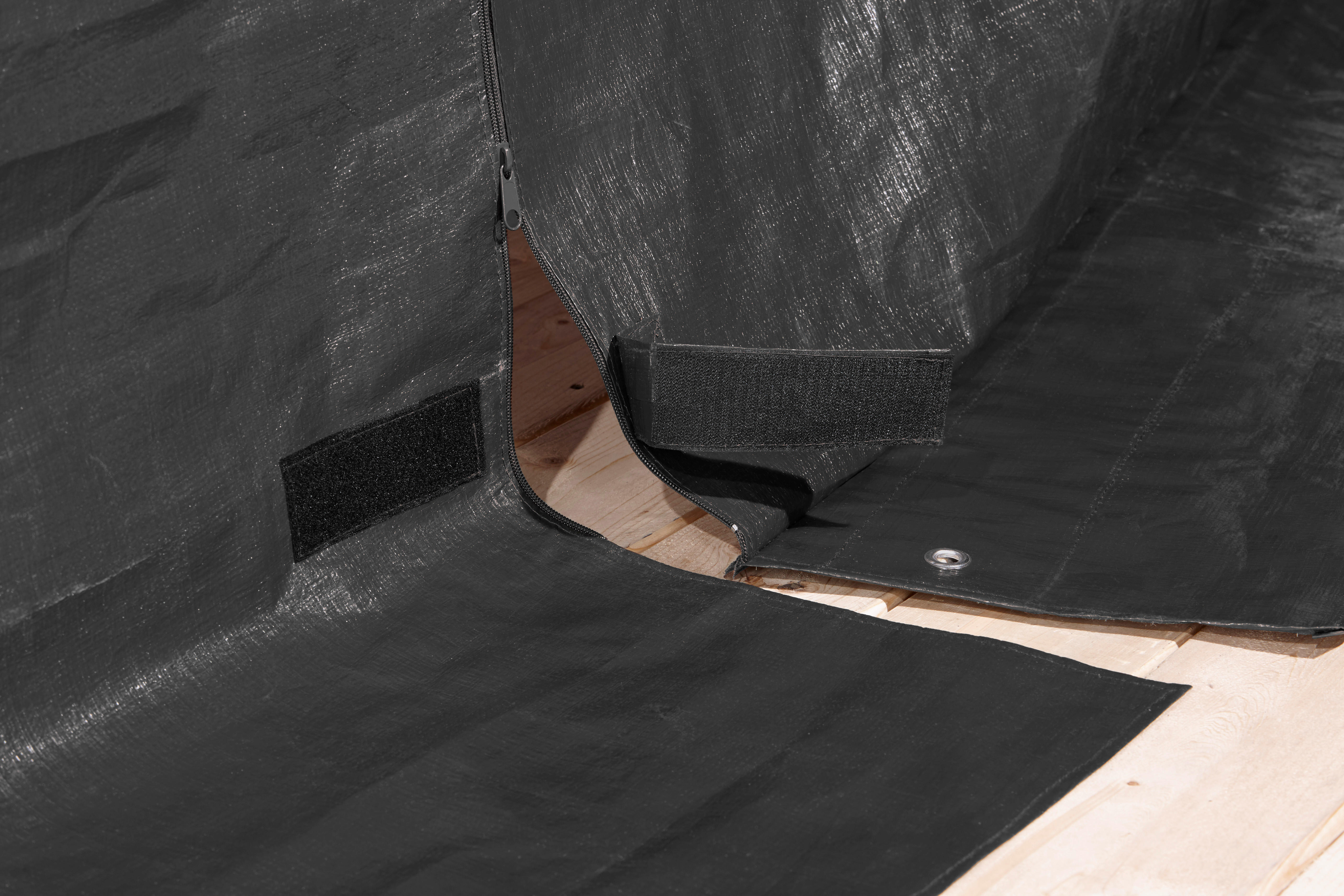 Sojag Pavillon-Winterabdeckung grau Poly...