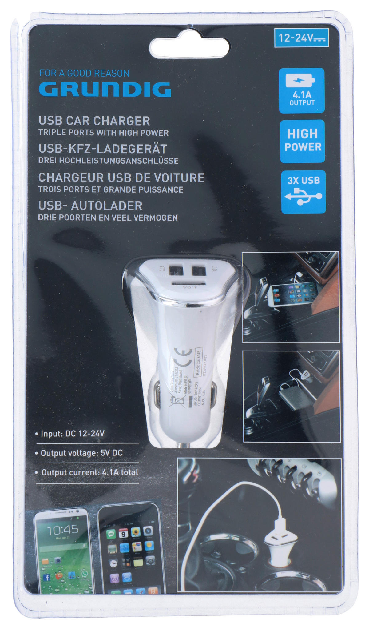 Grundig USB-Ladeadapter KFZ-Ladeadapter_Grundig - Grundig