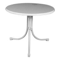 MFG Klapptisch Boulevard weiß Stahl B/H/L: ca. 85x70x85 cm Boulevard - weiß (85,00/85,00/70,00cm) - MFG