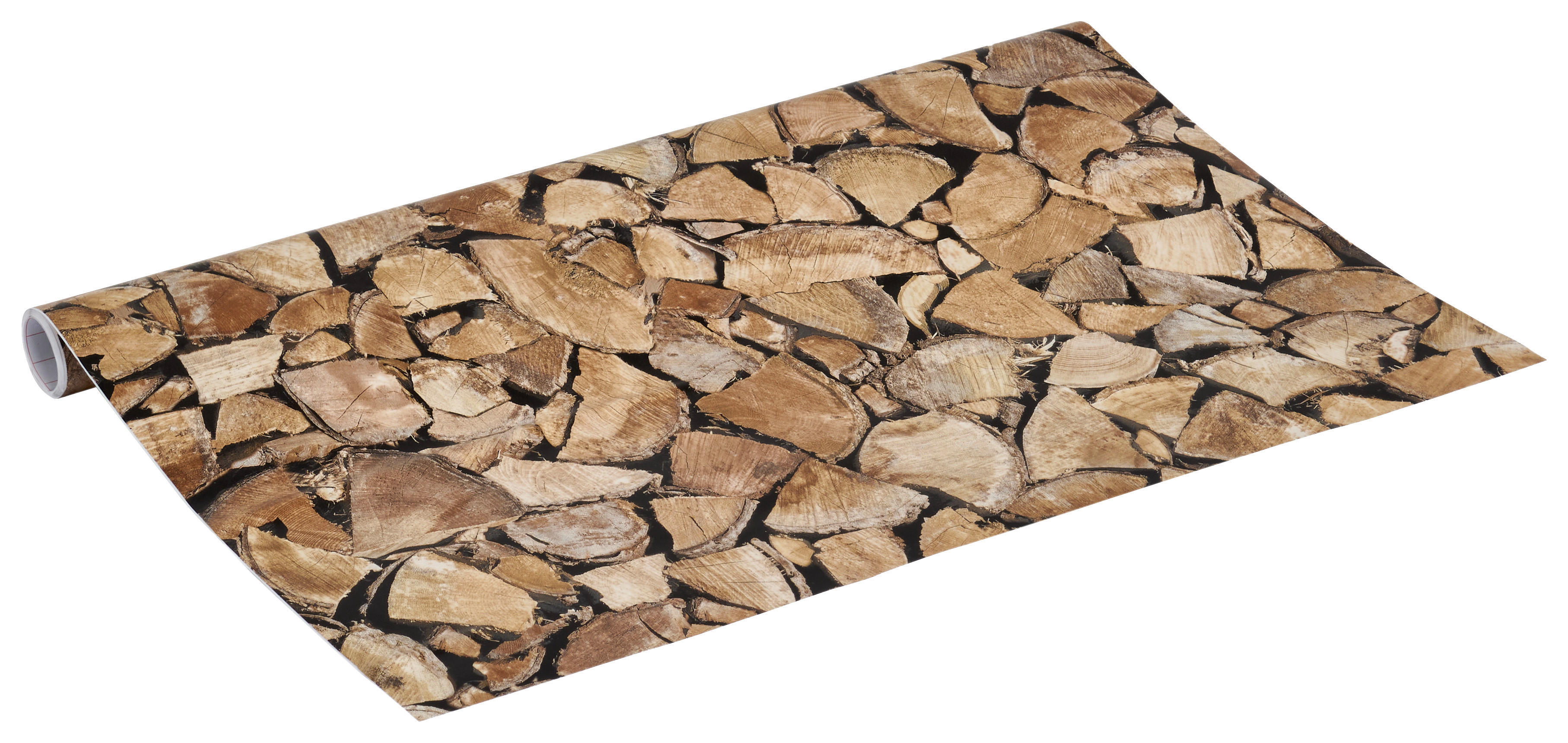 d-c-fix Dekofolie Feuerholz Feuerholz Feuerholz braun B/L: ca. 45x200 cm Feuerholz - braun (45,00/200,00cm) - d-c-fix