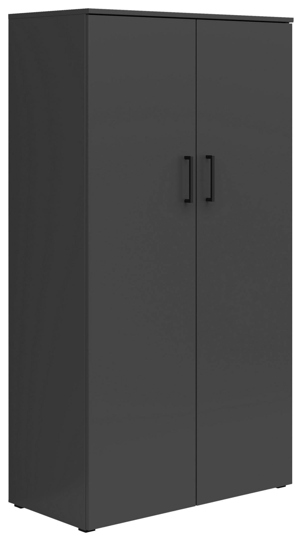 Schrank Multi-Stauraum Typ 35 anthrazit B/H/T: ca. 80x147x40 cm Multi-Stauraum Typ 35 - anthrazit (80,00/147,00/40,00cm)
