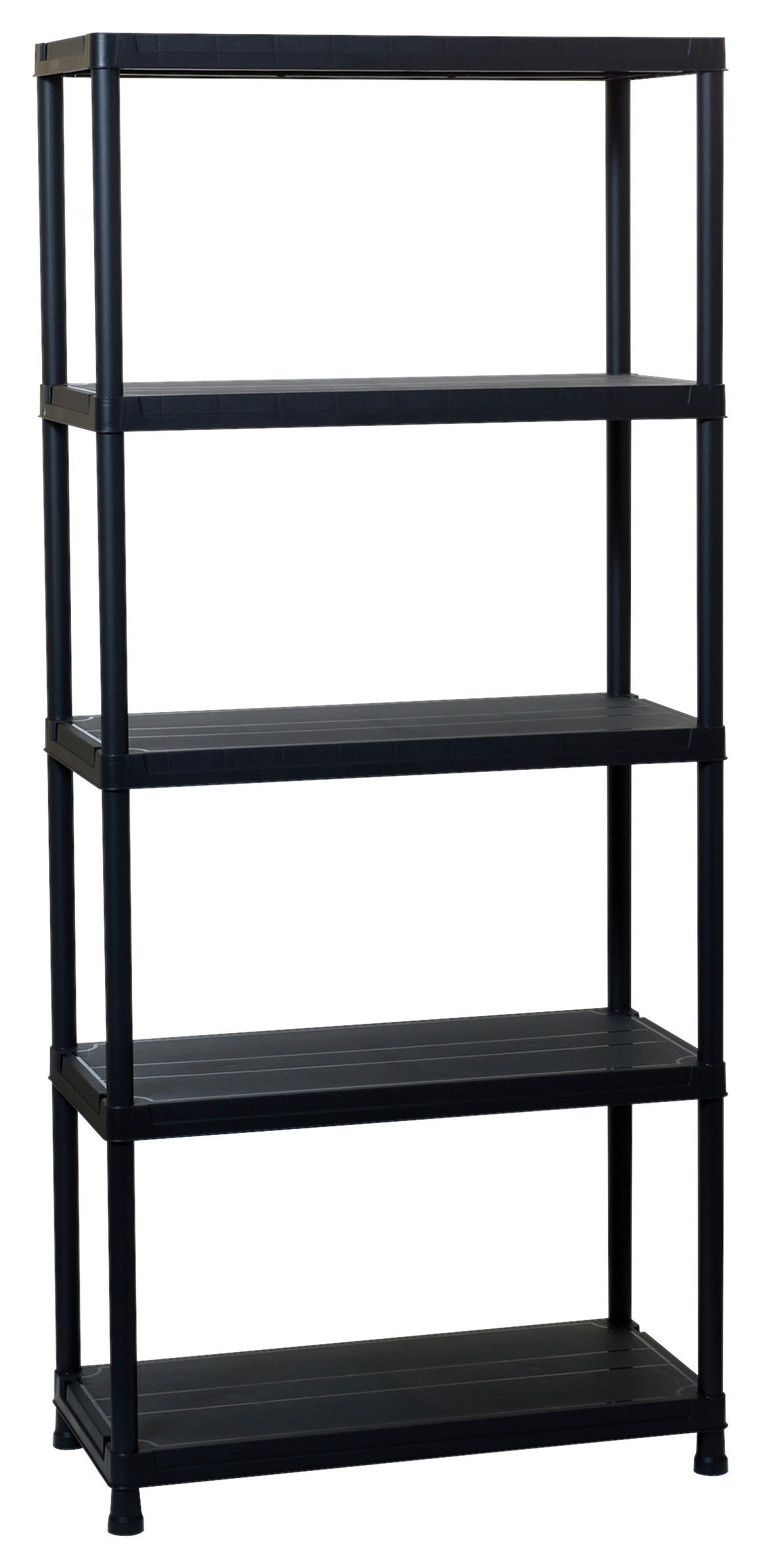 Toomax Steckregal schwarz B/H/T: ca. 80x180x40 cm Steckregal_Universal 180cm hoch - schwarz (80,00/180,00/40,00cm) - Toomax