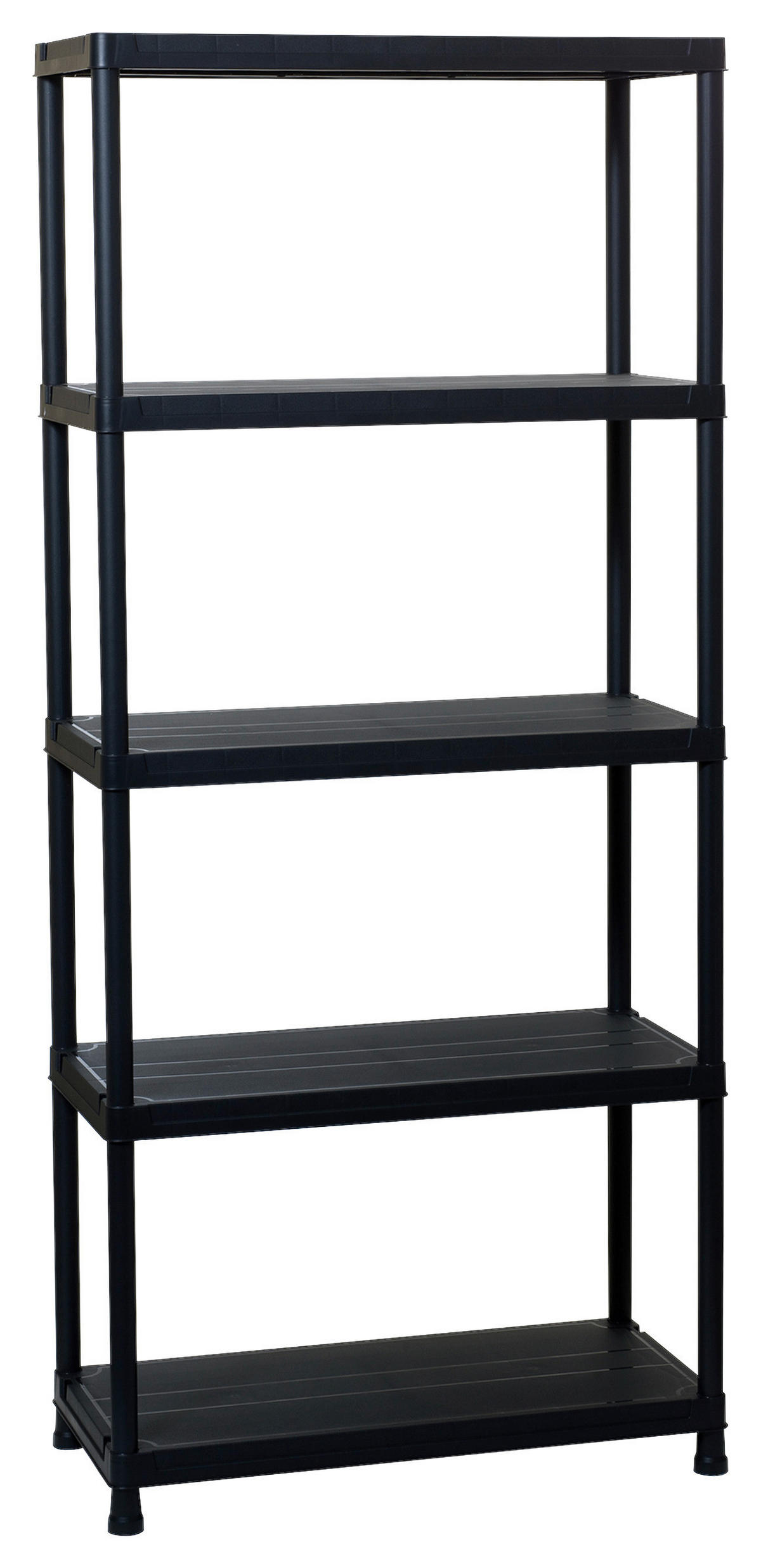 Toomax Steckregal schwarz B/H/T: ca. 80x180x40 cm Steckregal_Universal 180cm hoch - schwarz (80,00/180,00/40,00cm) - Toomax