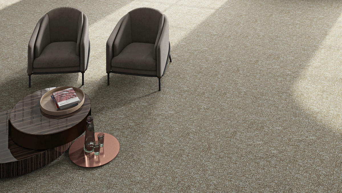 Teppichfliese Sierra beige B/L: ca. 50x50 cm pro Stück Sierra - beige (50,00/50,00cm)