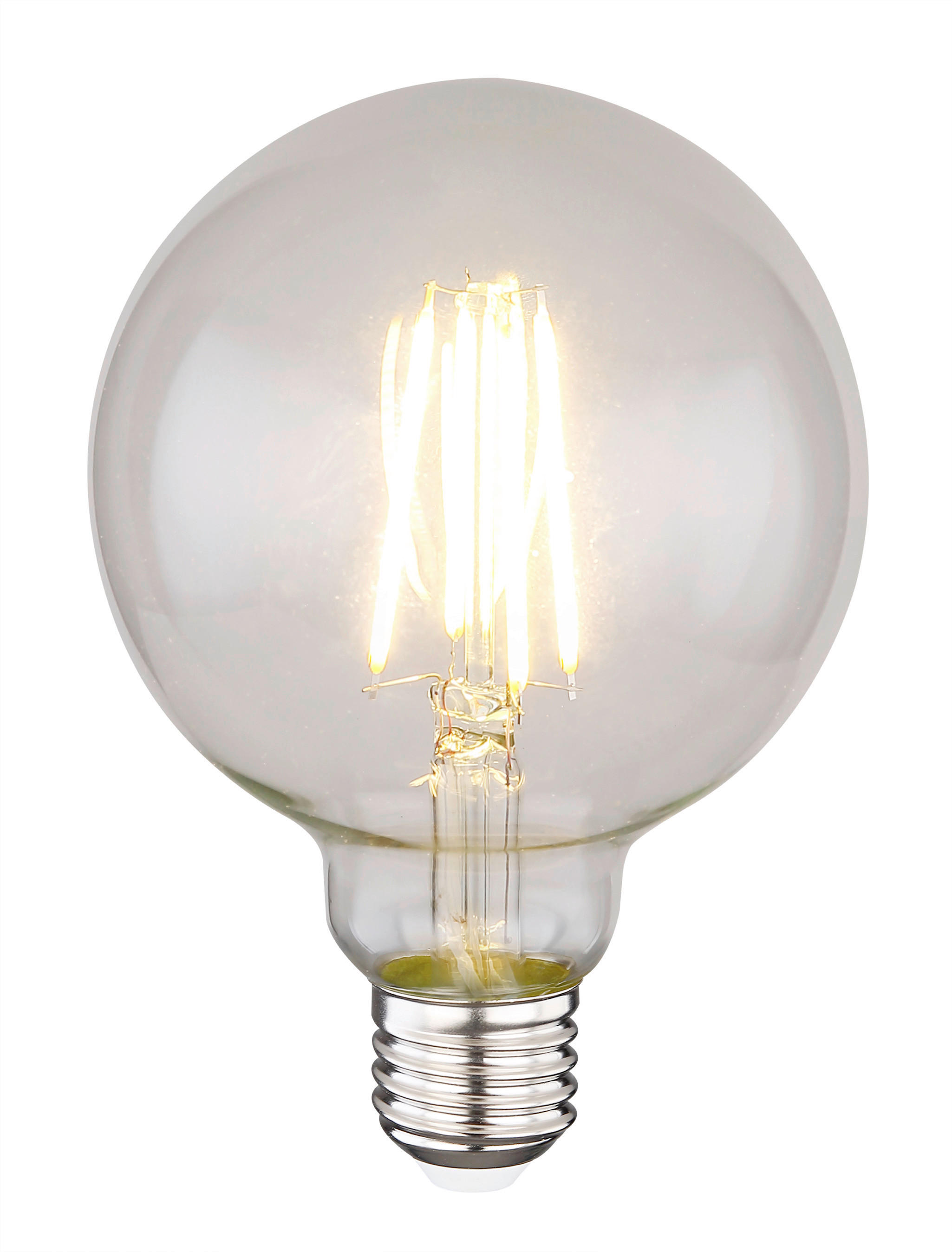 GLOBO Globelampe 11526 E27 LED-Globelampe_klar E27 - klar (9,50cm) - GLOBO