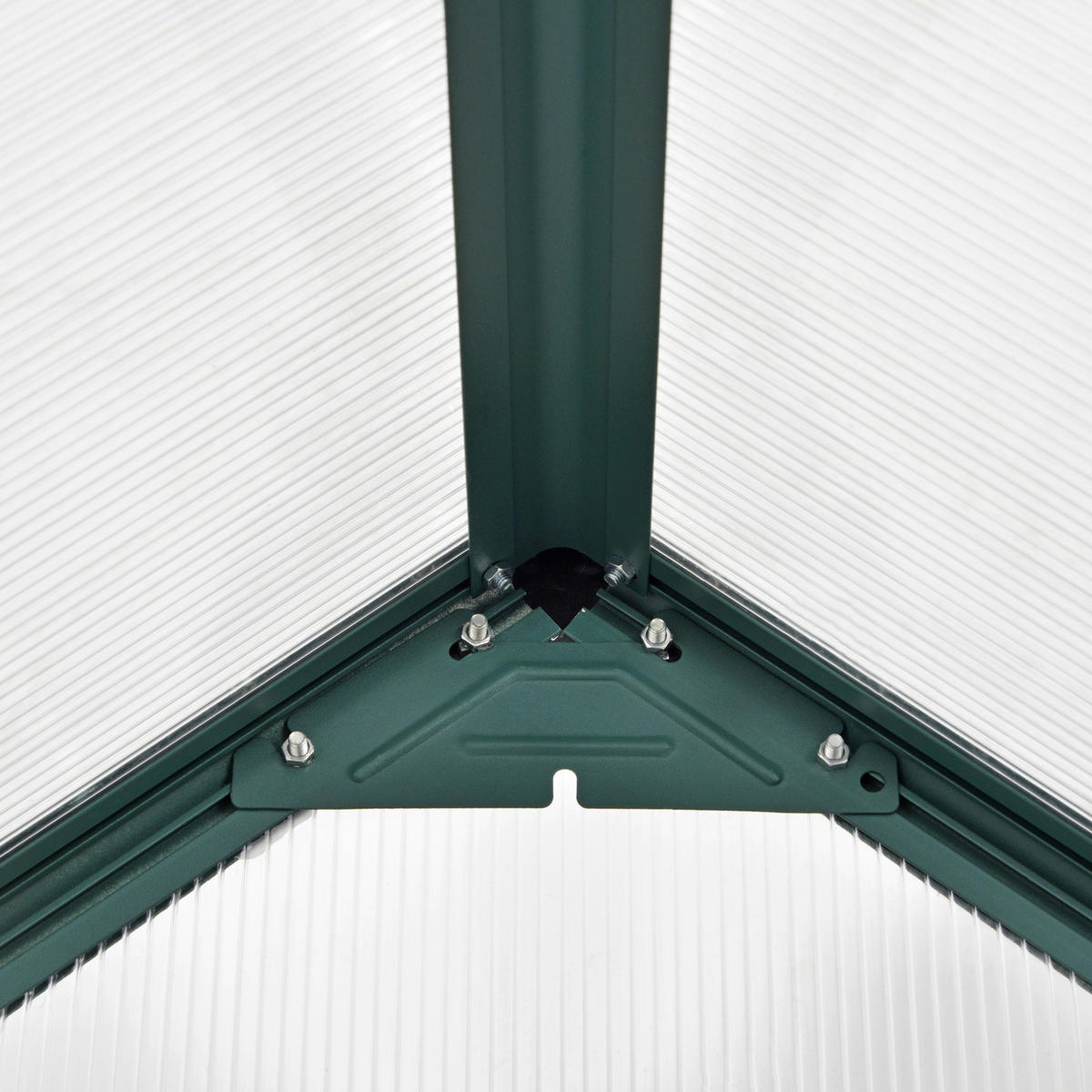 Outsunny Gewächshaus B/H/T: ca. 190x220x190 cm Gewächshaus MH845-421V01 - grün/transparent (190,00/220,00/190,00cm) - Outsunny