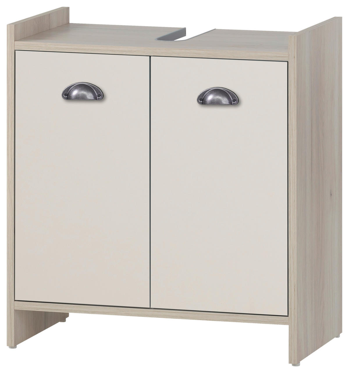 Waschbeckenunterschrank Lindholm Eiche Sand Nachbildung creme B/H/T: ca. 57x62x33 cm Lindholm - Eiche/creme (57,00/62,00/33,00cm) - Möbelpartner