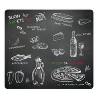 Kesper Glasschneideplatte Multi-Glasschneideplatte Ristorante - (56,00/50,00/1,40cm) - Kesper