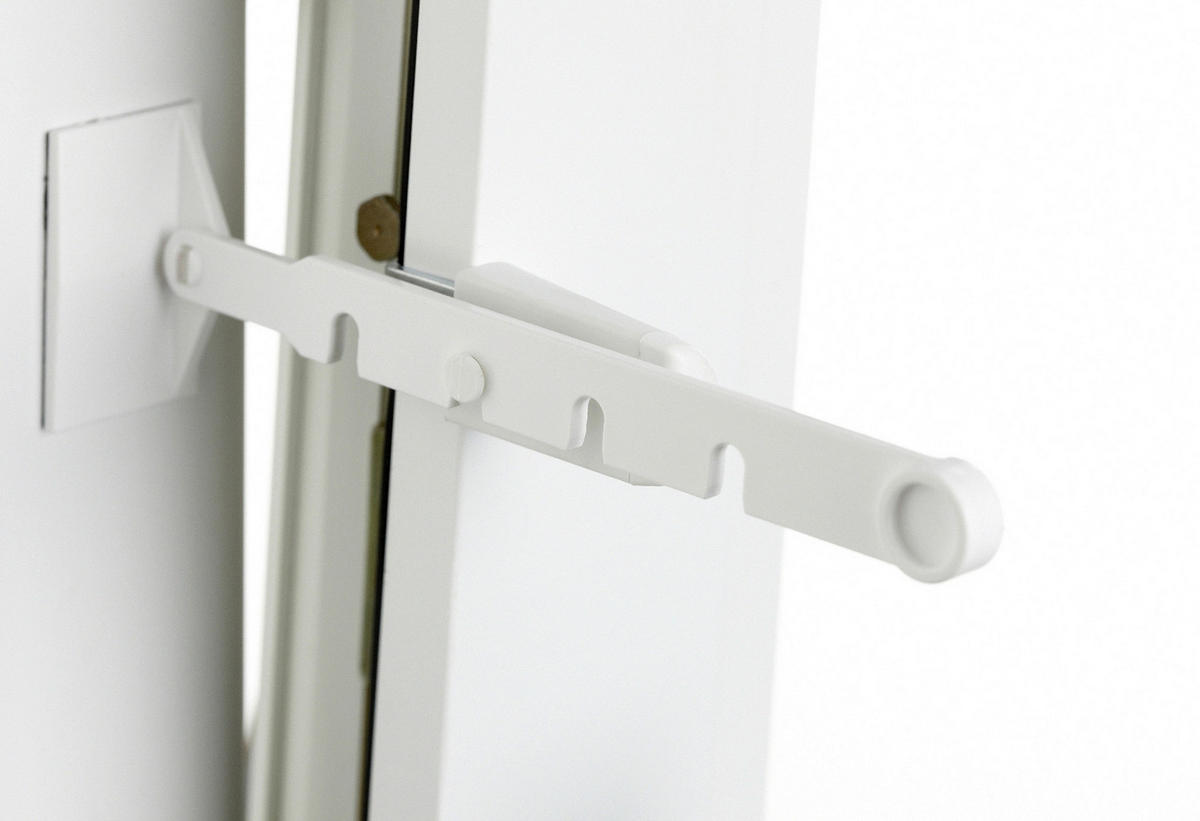 LICHTBLICK Kipp-Regler weiß 1 Packstücke Kipp-Regler_Fensterstopper - weiß - LICHTBLICK