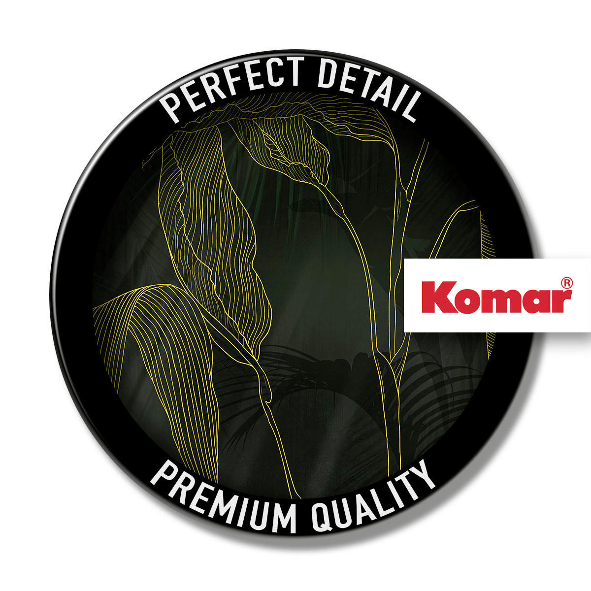 Komar Fototapete Darkest Green B/L: ca. 400x250 cm Darkest Green - (400,00/250,00cm) - Komar