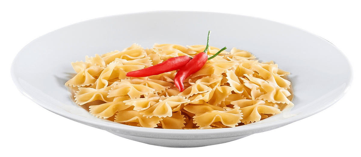 Bormioli Pastateller weiß Porzellan D: ca. 30 cm Pastateller - weiß (30,00cm) - Bormioli