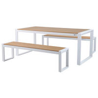 AXI Outdoor Living Gartenset Tony braun Kunststoff B/H/L: ca. 90x75x190 cm Tony - braun/weiß (190,00/90,00/75,00cm) - AXI Outdoor Living