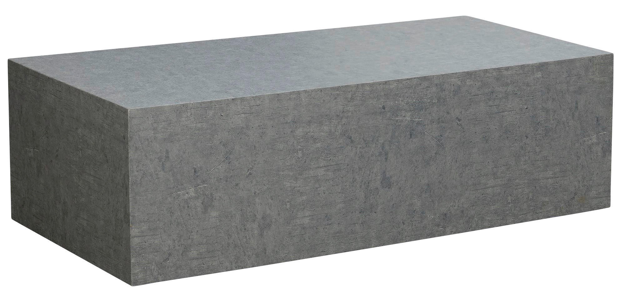 Couchtisch schwarz Marmor Optik B/H/T: ca. 100x30x50 cm Couchtisch - schwarz (100,00/30,00/50,00cm) - Wohnling