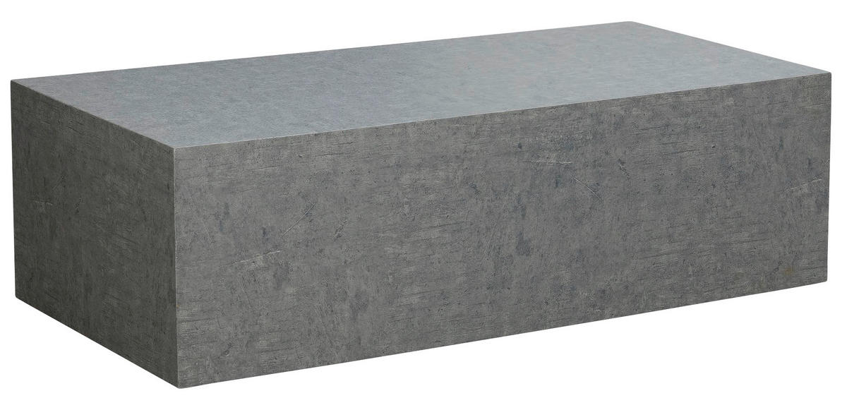 Couchtisch schwarz Marmor Optik B/H/T: ca. 100x30x50 cm Couchtisch - schwarz (100,00/30,00/50,00cm) - Wohnling