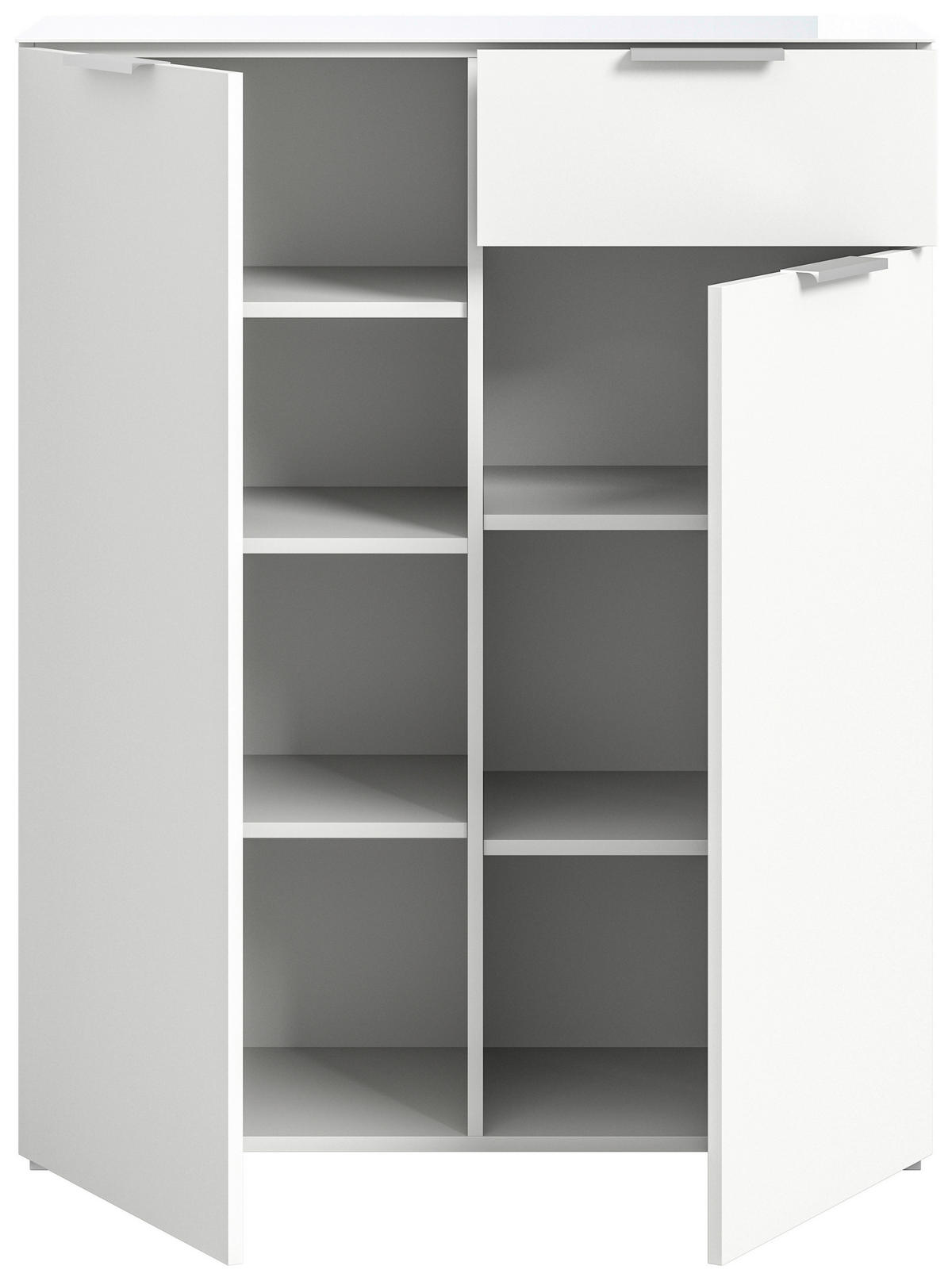 Kommode Ray weiß B/H/T: ca. 90x112x40 cm Ray - weiß (90,00/112,00/40,00cm) - xonox.home