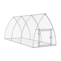 vidaXL Hasenstall Hasenstall - silber (105,00cm) - vidaXL