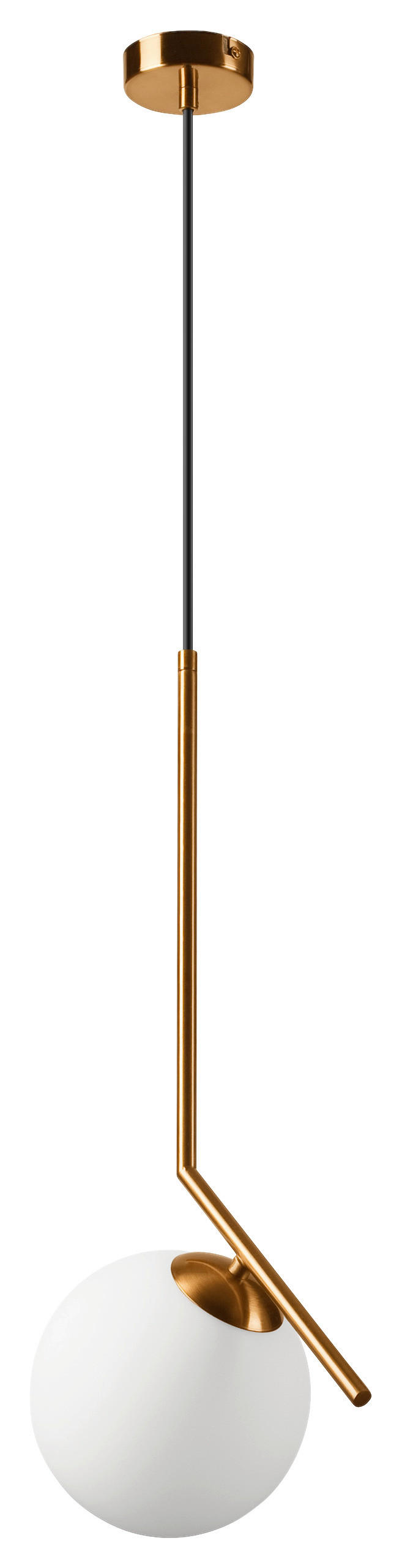 Lamkur Pendelleuchte AMBER 47485 messing Metall Glas H/L: ca. 130x30 cm G9 1 Brennstellen Amber - messing (30,00cm) - Lamkur