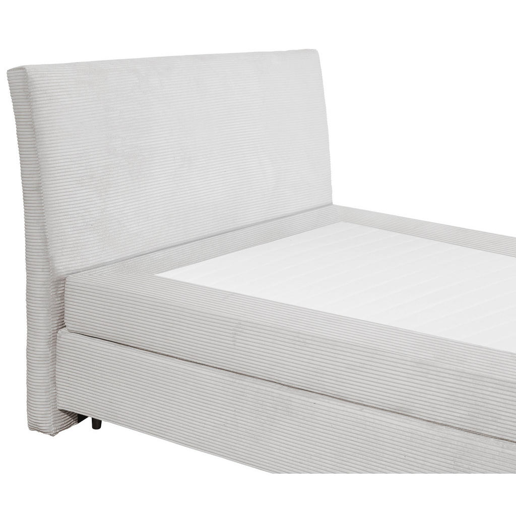 Thumbnail - Boxspringbett Marbella Silbergrau Liegefläche B/L: ca. 180x200 cm