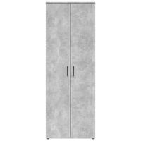 Schrank Multi-Stauraum Typ 52 Beton Optik B/H/T: ca. 70x195x40 cm Multi-Stauraum Typ 52 - Beton (70,00/195,00/40,00cm)